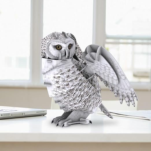 Snowy Owl - NatGeo - Rompecabezas 3D