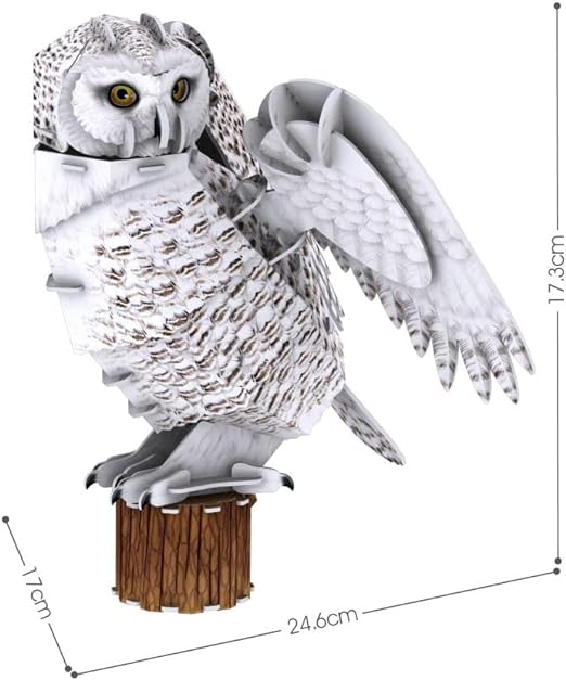 Snowy Owl - NatGeo - Rompecabezas 3D