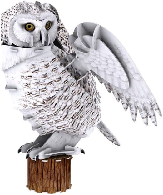 Snowy Owl - NatGeo - Rompecabezas 3D