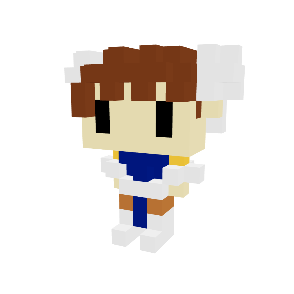 Street Fighter® - Chun-Li - Pix Brix 3D