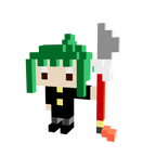 Maki Zenin Armable 3D - Jujutsu Kaisen - Pix Brix