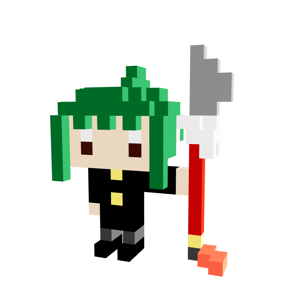 Maki Zenin Armable 3D - Jujutsu Kaisen - Pix Brix