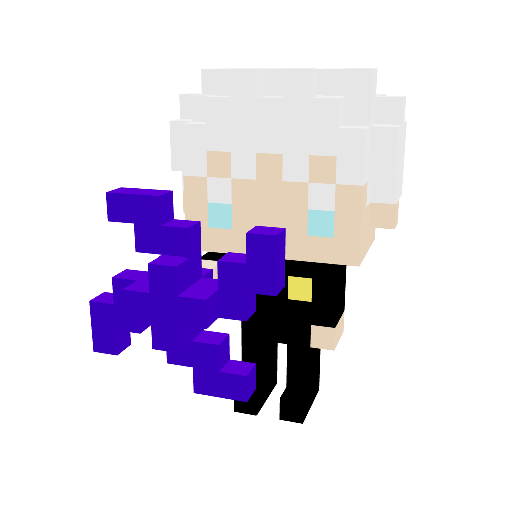 Satoru Gojo Armable 3D - Jujutsu Kaisen - Pix Brix