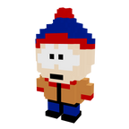 Stan Marsh Armable 3D - South Park - Pix Brix