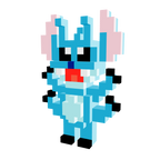 Stitch Mediano Armable 3D - Disney - Pix Brix