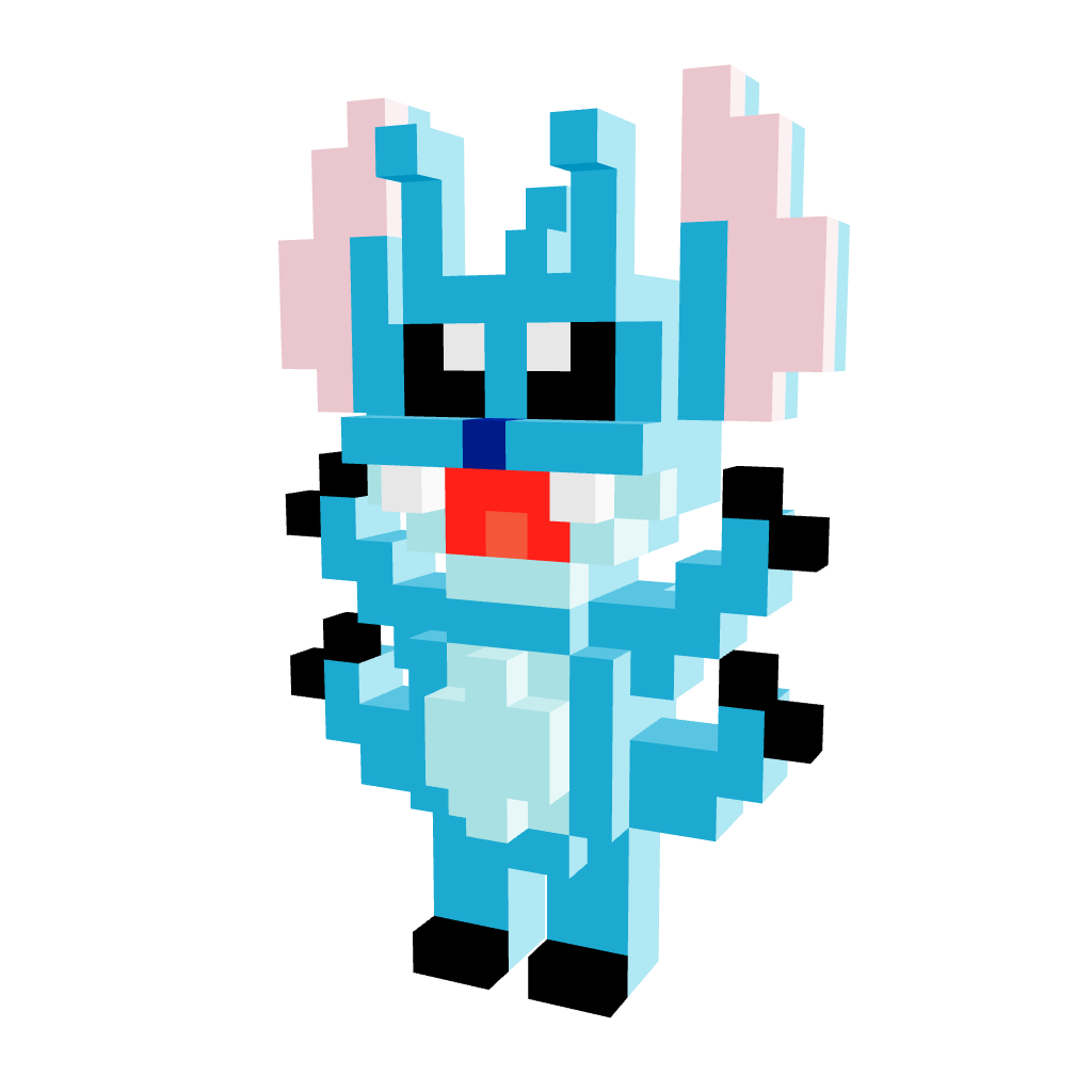 Stitch Mediano Armable 3D - Disney - Pix Brix