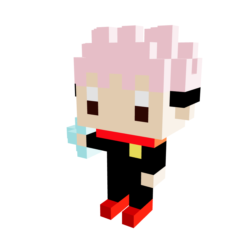 Yuji Itadori Armable 3D - Jujutsu Kaisen - Pix Brix