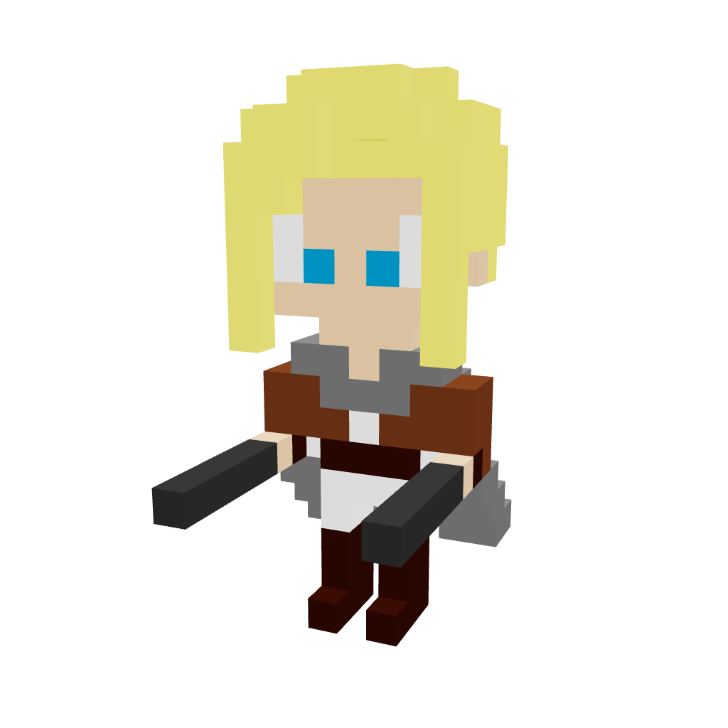 Annie Leonhart Armable 3D - Attack on titan - Pix Brix