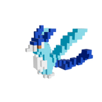 Articuno Armable 3D - Pokemon - Pix Brix