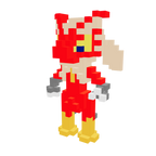 Blaziken Armable 3D - Pokemon - Pix Brix