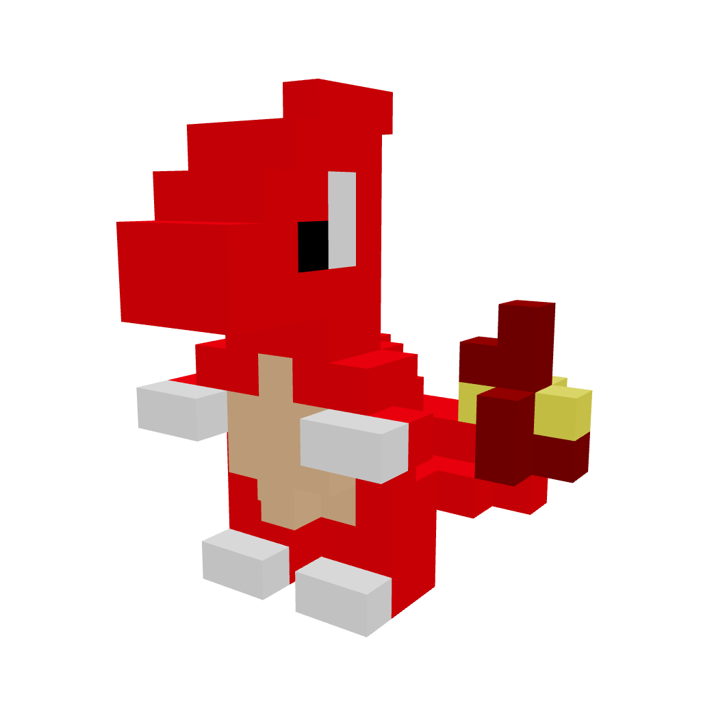 Charmeleon Armable 3D - Pokemon - Pix Brix