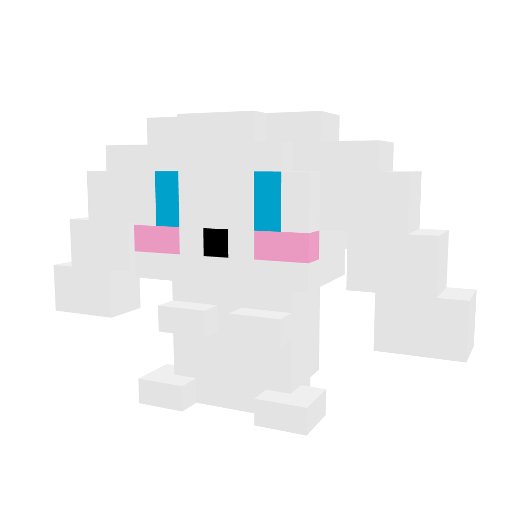 Cinnamoroll Armable 3D  - Pix Brix