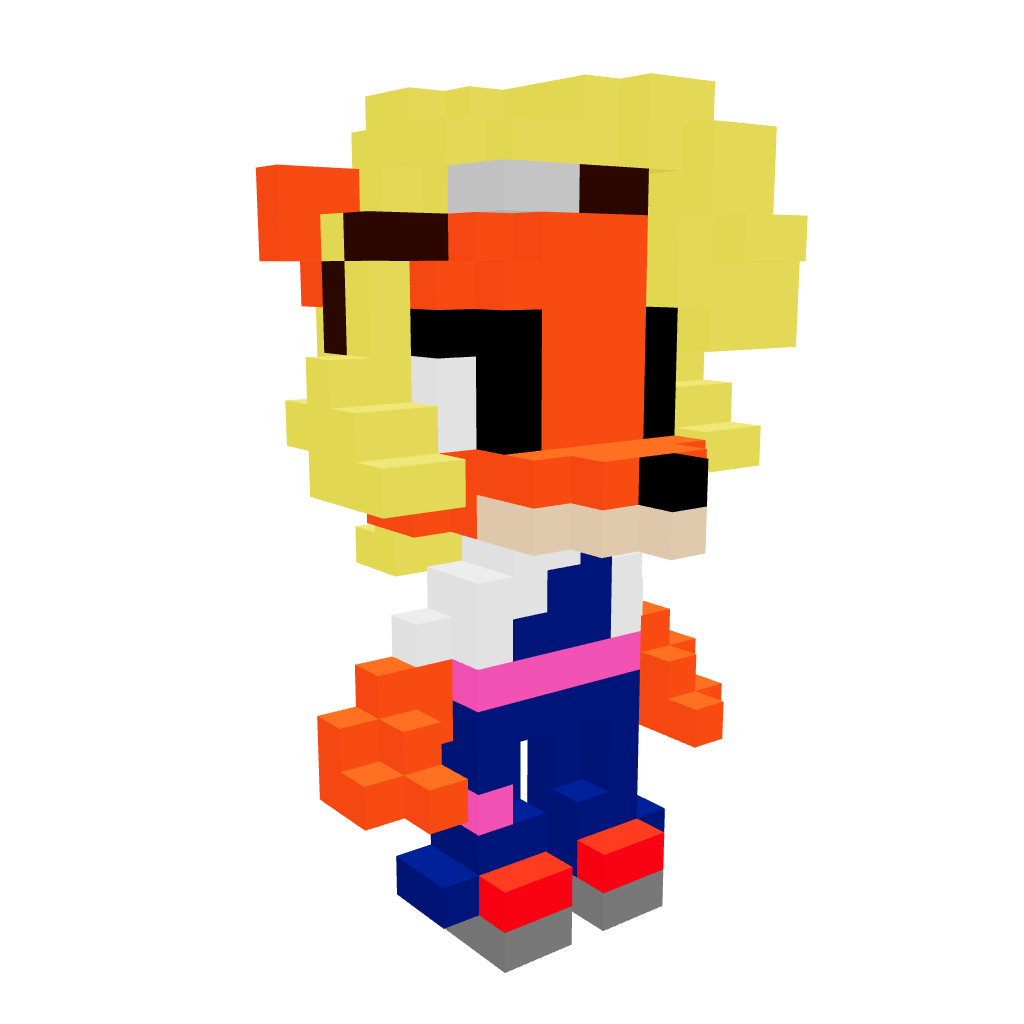 Coco Bandicoot - Crash Bandicoot - Pix Brix