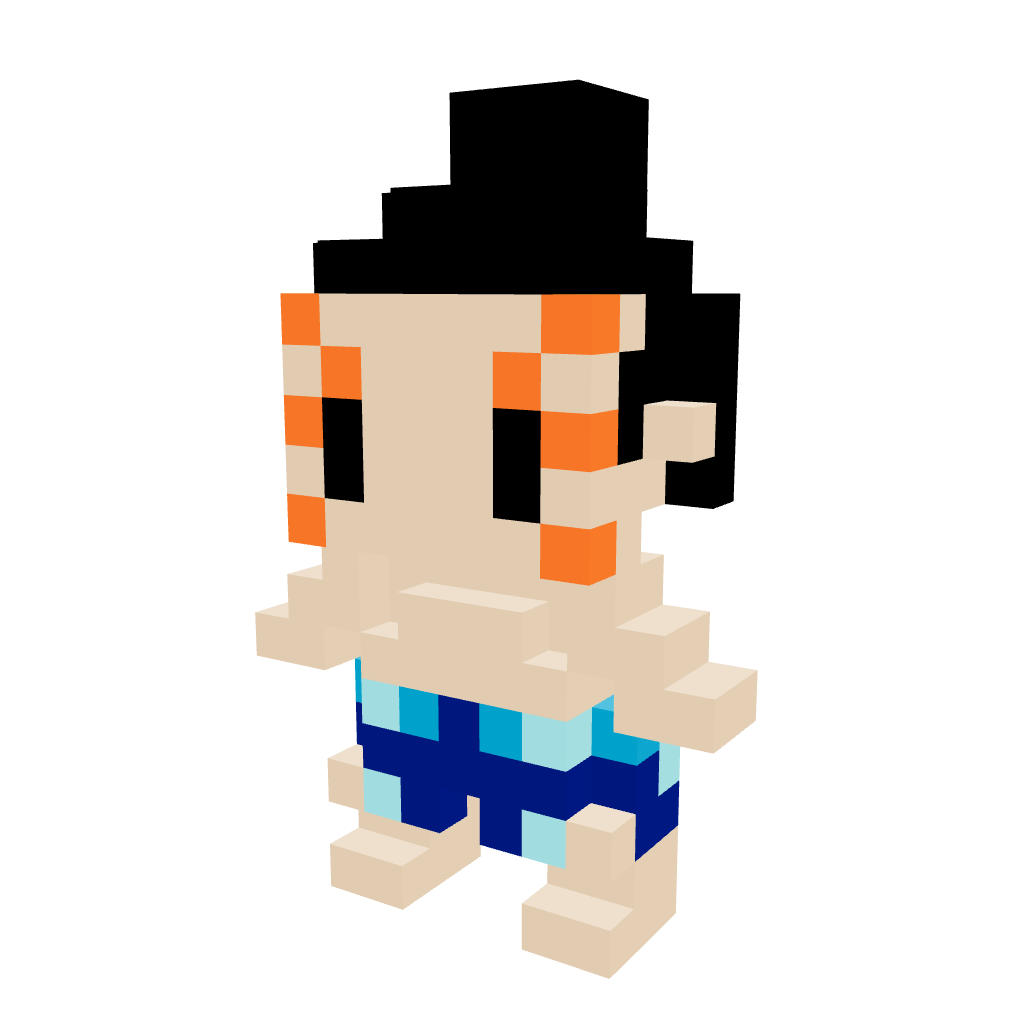 Street Fighter® - E. Honda - Pix Brix 3D