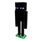 Enderman Armable 3D - Minecraft - Pix Brix