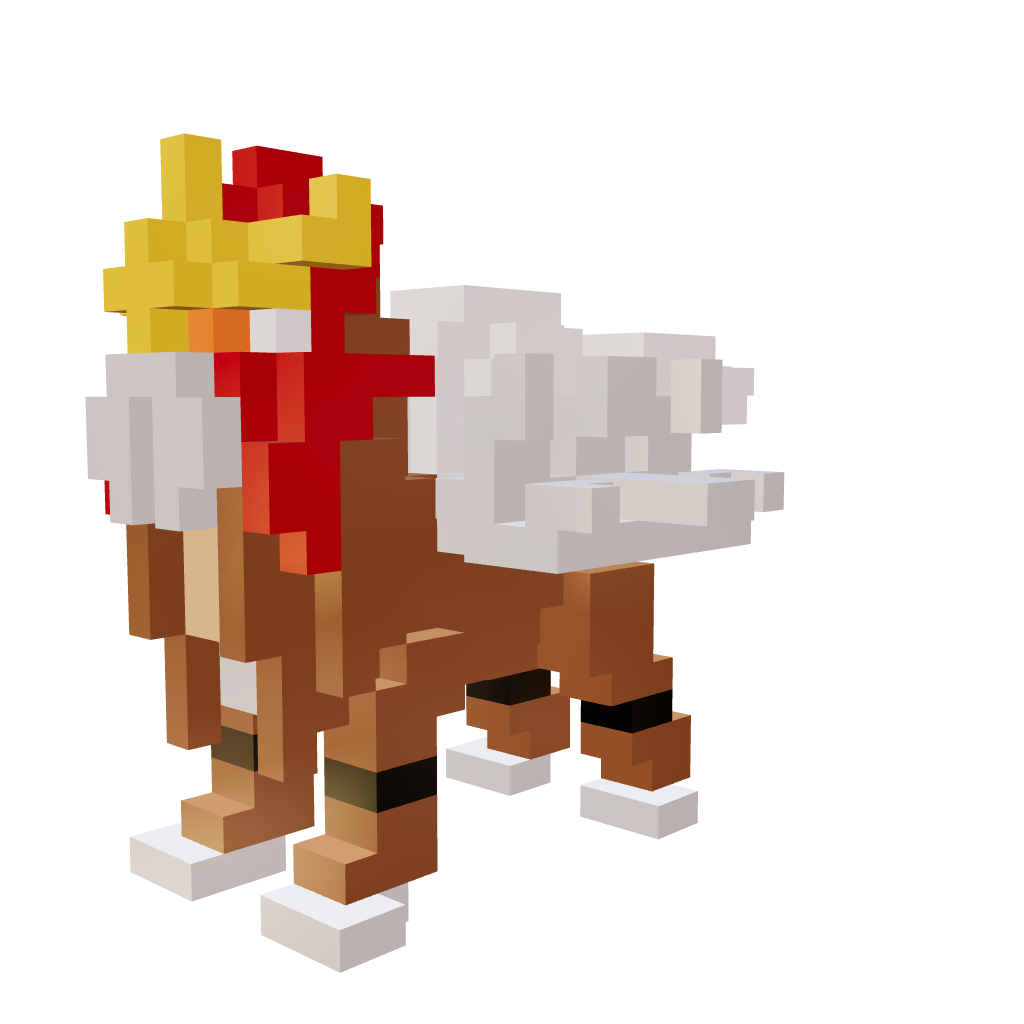Entei Armable 3D - Pokemon - Pix Brix