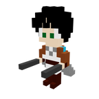 Eren Yaeger Armable 3D - Attack on titan - Pix Brix