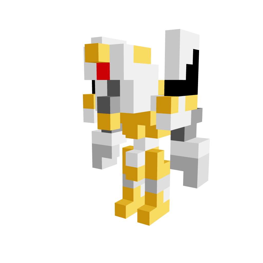 Evangelion 00 Pequeño Armable 3D - Evangelion - Pix Brix