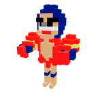 Franky Pequeño Armable 3D - One Piece - Pix Brix