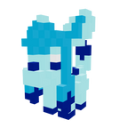 Glaceon Armable 3D - Pokemon - Pix Brix