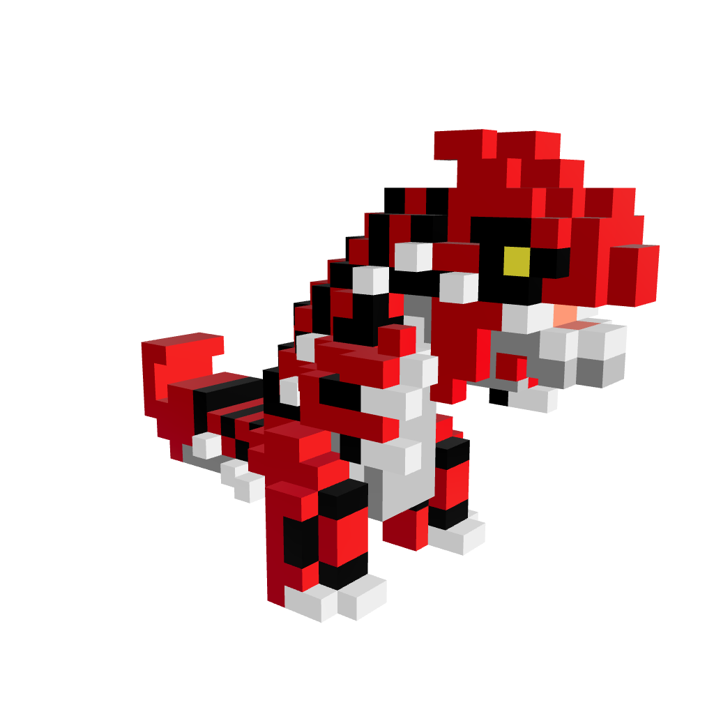 Groudon Armable 3D - Pokemon - Pix Brix