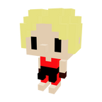 Street Fighter® - Ken - Pix Brix 3D