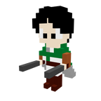 Levi Ackerman Armable 3D - Attack on titan - Pix Brix