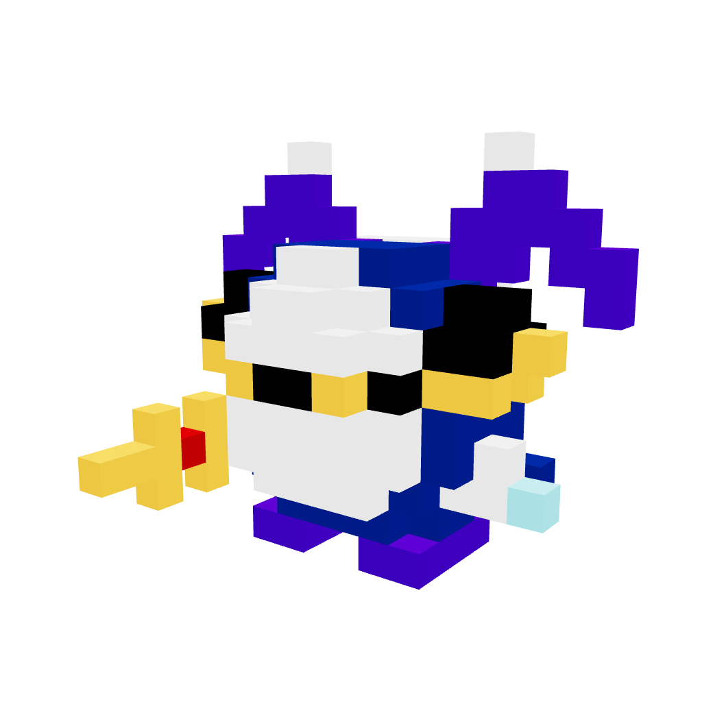 Meta Knight Armable 3D - Kirby - Pix Brix