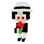 Muzan Kibutsuji Pequeño Armable 3D - Demon Slayer - Pix Brix