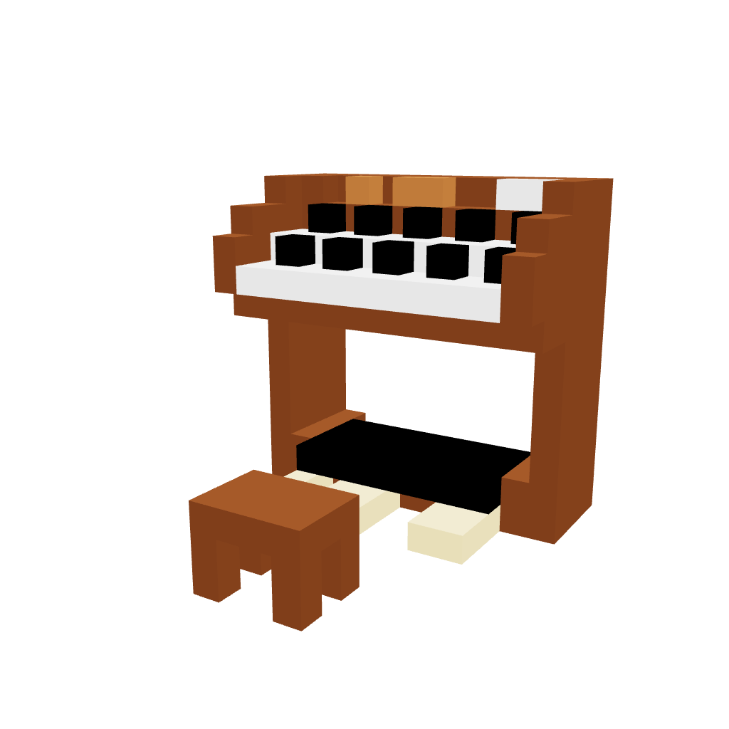 Piano Armable 3D - Instrumentos - Pix Brix