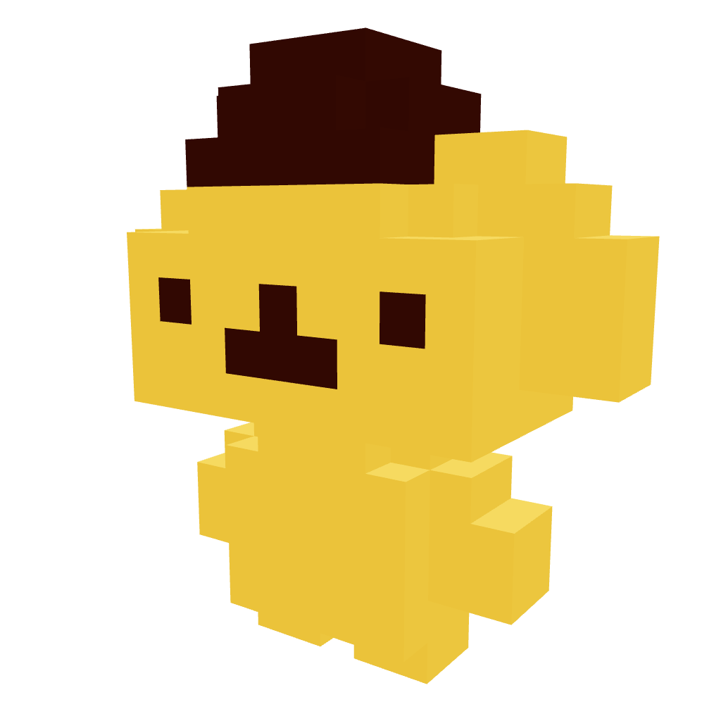 Pompompurin Armable 3D - Hello Kitty - Pix Brix