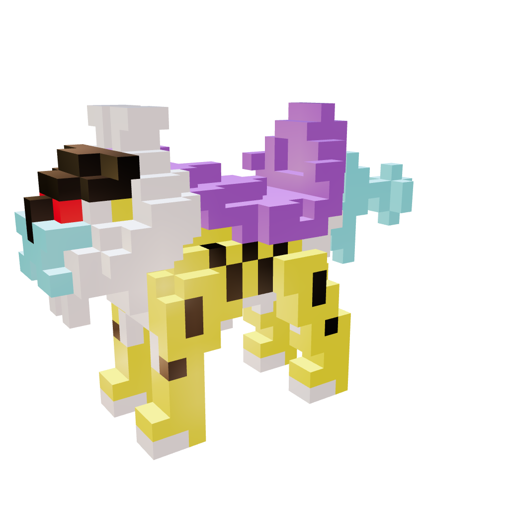 Raikou Armable 3D - Pokemon - Pix Brix