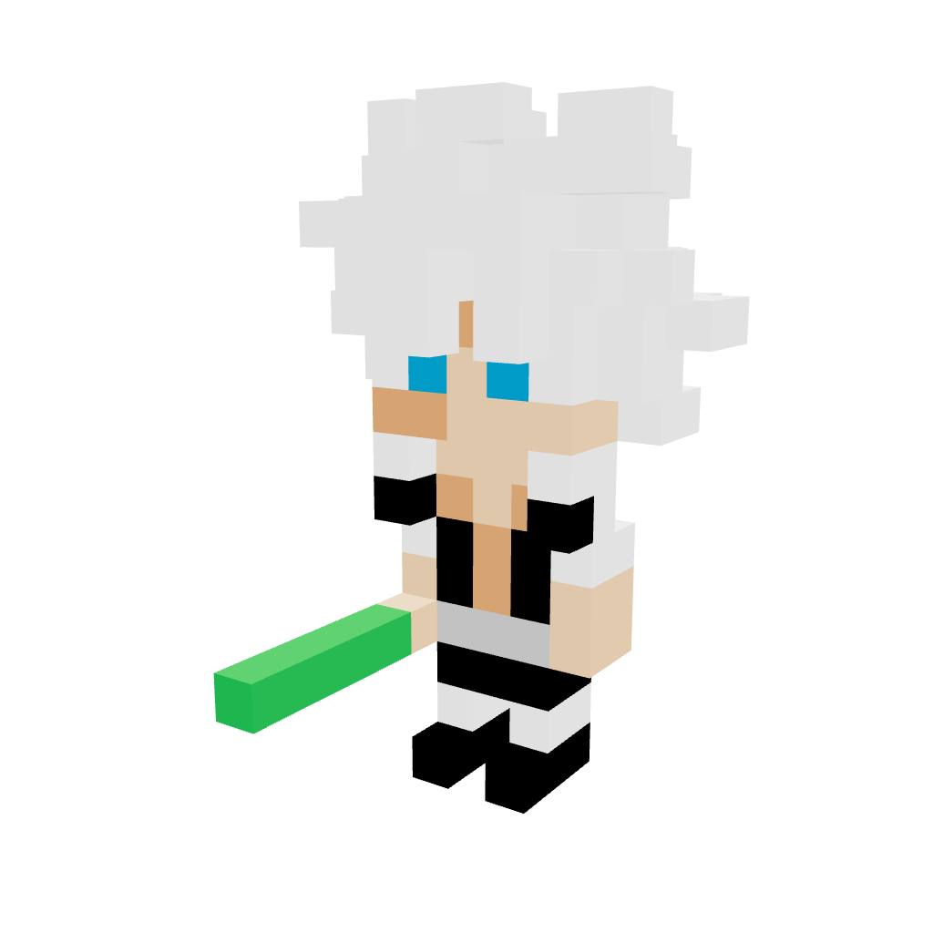 Sanemi Shinazugawa Pequeño Armable 3D - Demon Slayer - Pix Brix