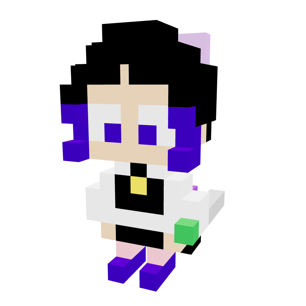 Shinobu Kocho Pequeño Armable 3D - Demon Slayer - Pix Brix