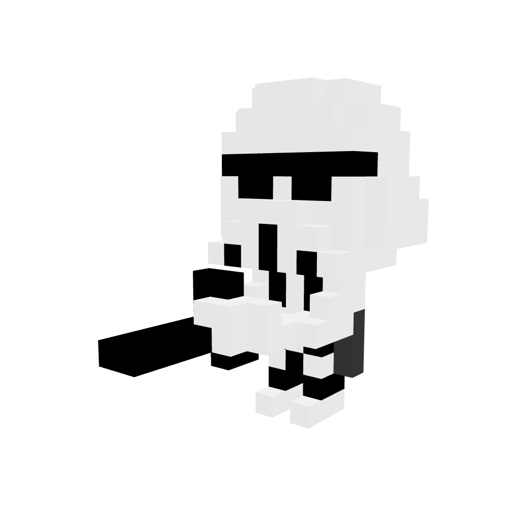Stormtrooper Armable 3D - Star Wars - Pix Brix