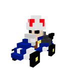 Toad Armable 3D - Mario Kart - Pix Brix