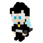 Muichiro Tokito Pequeño Armable 3D - Demon Slayer - Pix Brix