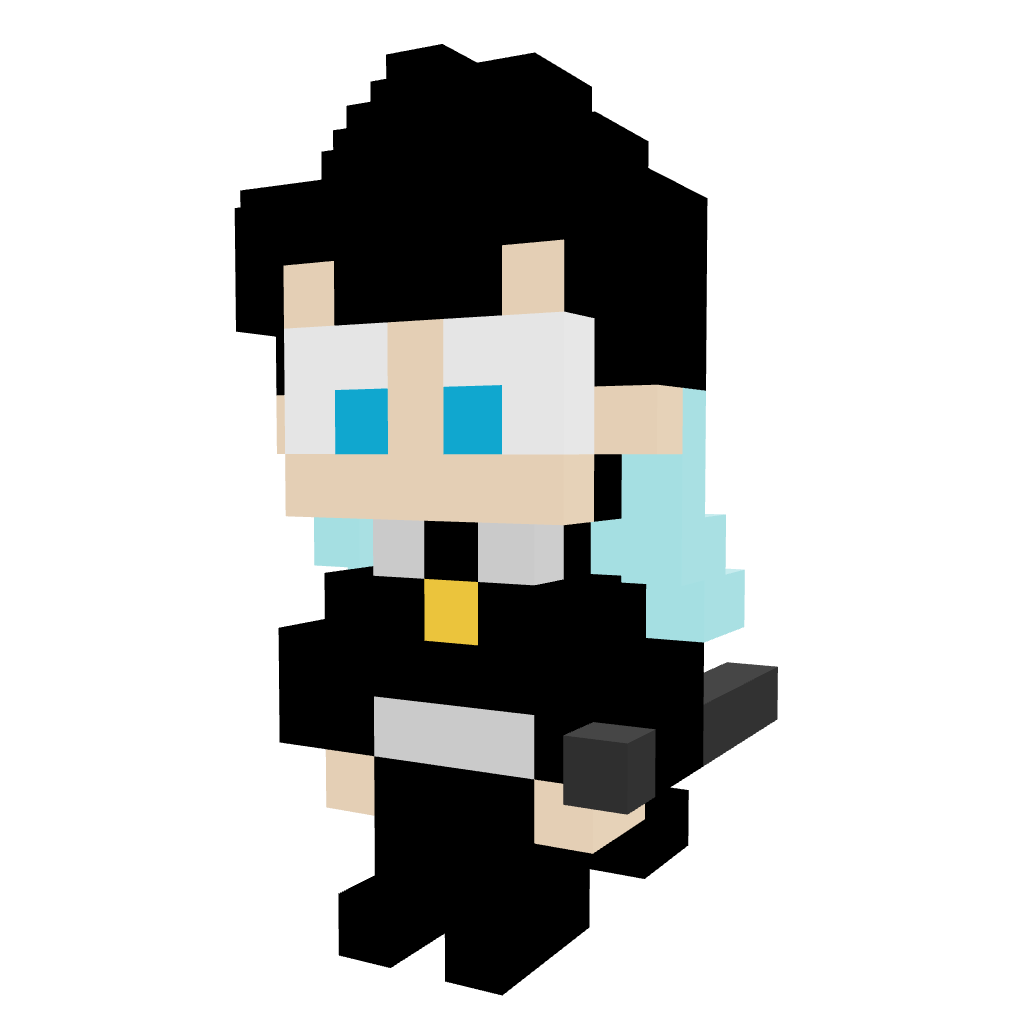 Muichiro Tokito Pequeño Armable 3D - Demon Slayer - Pix Brix