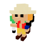 Usop Pequeño Armable 3D - One Piece - Pix Brix