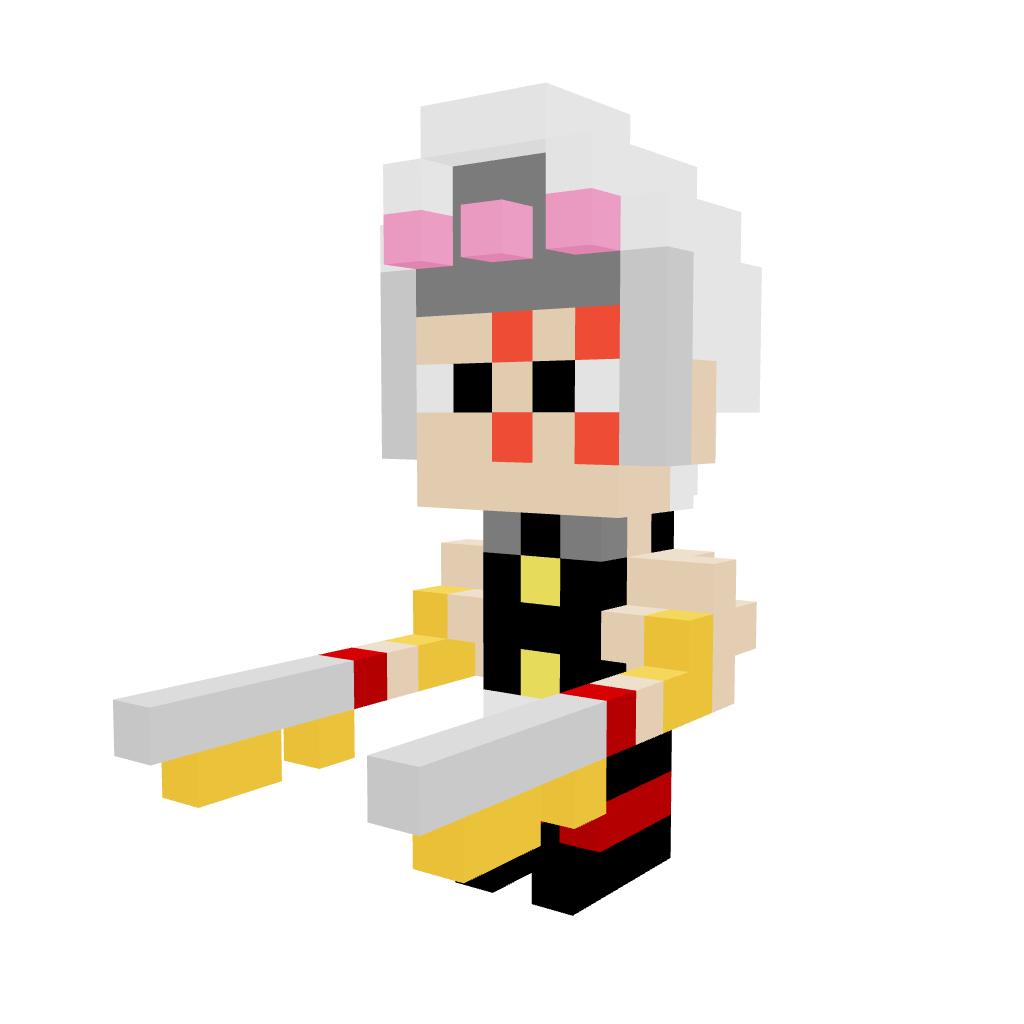 Tengen Uzui Pequeño Armable 3D - Demon Slayer - Pix Brix