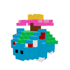 Venusaur Armable 3D - Pokemon - Pix Brix
