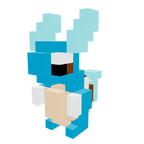 Wartorle Armable 3D - Pokemon - Pix Brix