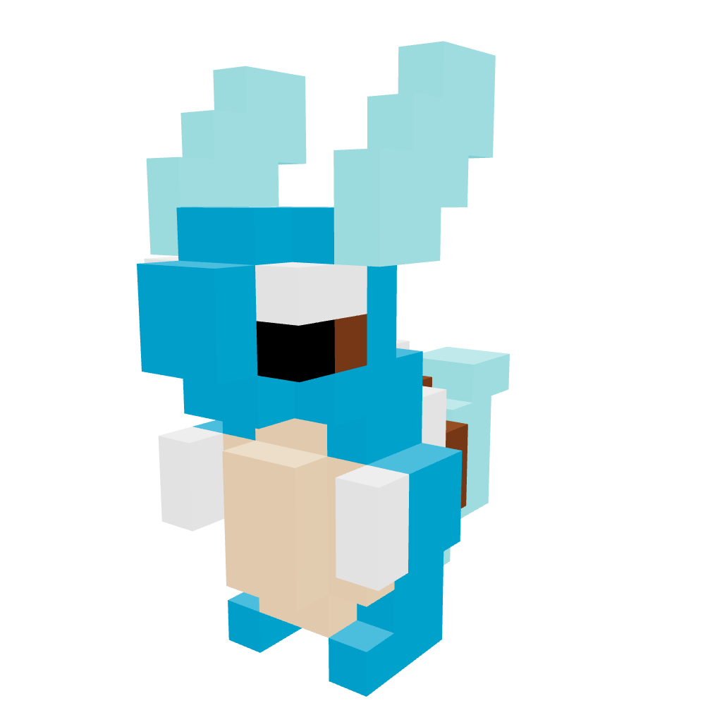 Wartorle Armable 3D - Pokemon - Pix Brix