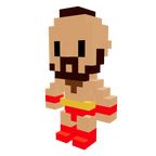 Street Fighter® - Zangief - Pix Brix 3D