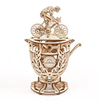 Ciclista Autómata - Puzle 3D de Madera - Ugears