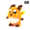 Raichu Pequeño Armable 3D - Pokemon - Pix Brix