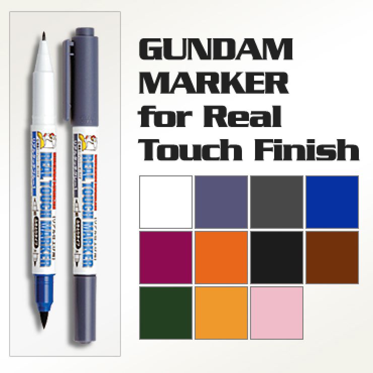 GM408 REAL TOUCH GREEN - Gundam Marker - Mr.Hobby