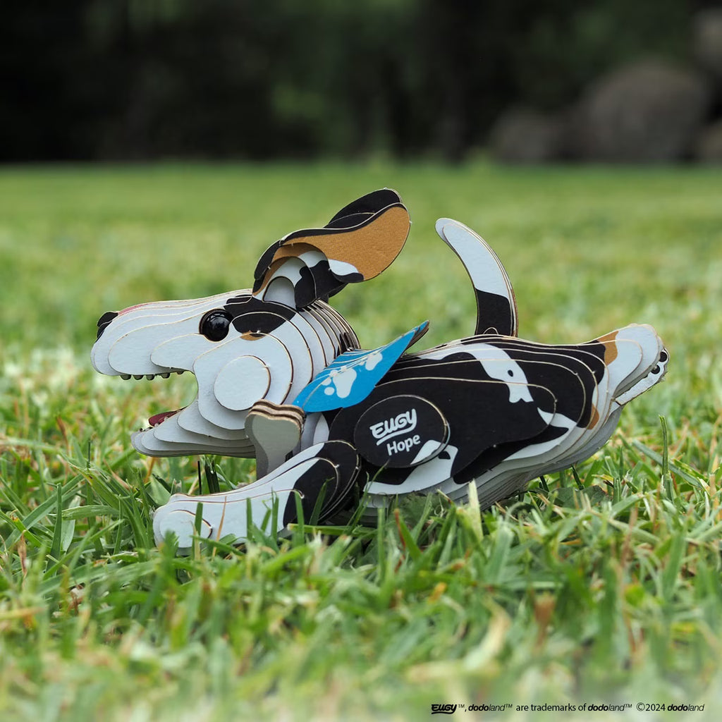 Dog Hope - Puzzle 3D de Cartón - Eugy Dodoland