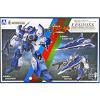 Guerrero Alfa Azul 1/48 - Legioss Type AFC-01H - Robotech Mospeada Model Kit - Aoshima