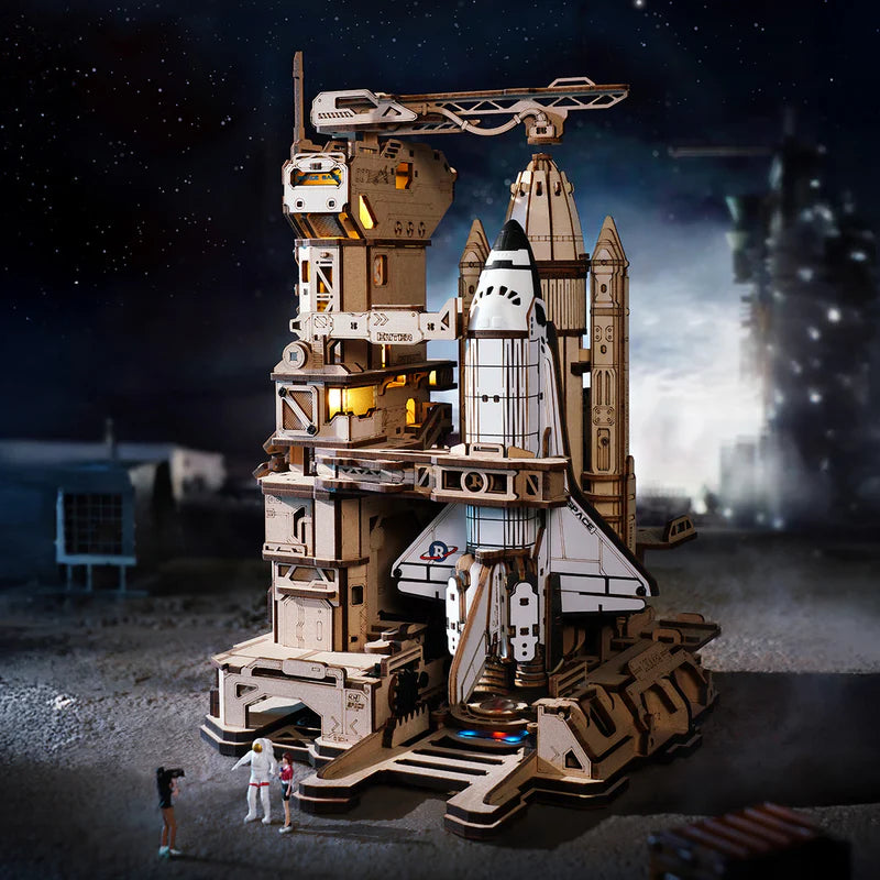 Space Shuttle Mechanical Models - Maqueta de Madera ROKR